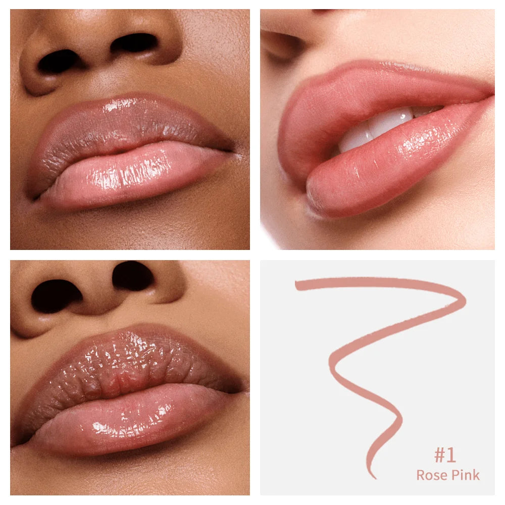 π Waterproof Lip Liner Peel-Off Tattoo Lipgloss β Long-Lasting Matte Lip Tint, Brown Contour, Tear-Off Lips Stain Cosmetic π¨