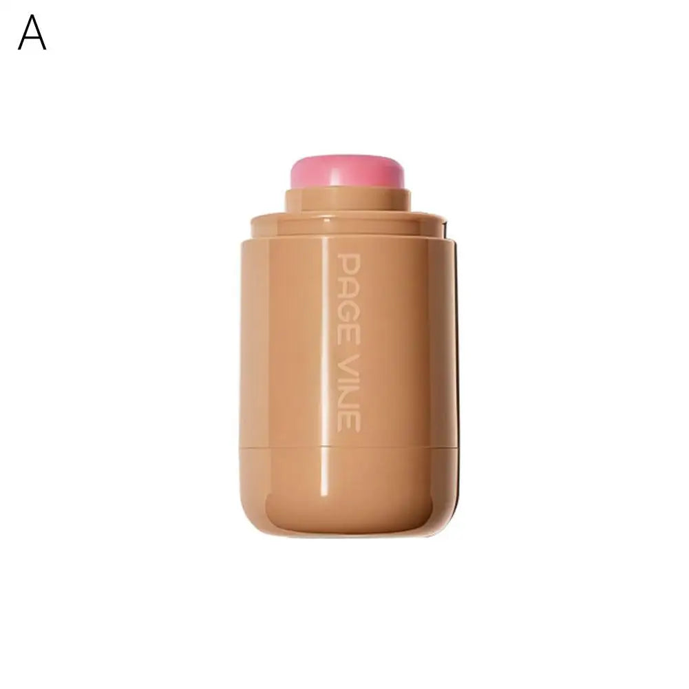 PAGE VINE Pocket Blush Stick β 2-in-1 Lip & Cheek Color | Long-Lasting, Hydrating Cream Blush & Lip Tint with Rich Pigment