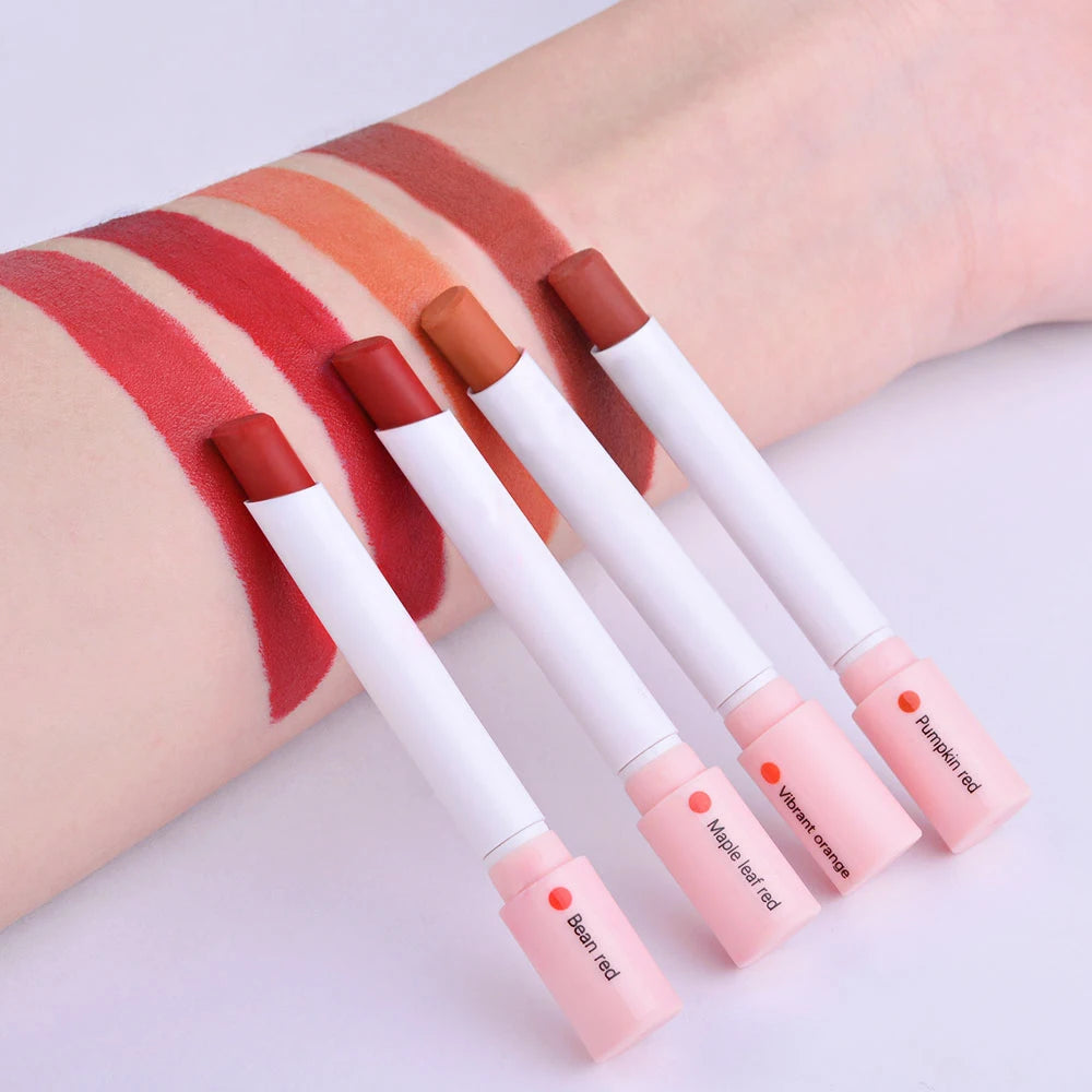 π₯ 4 PCS Cigarette Lipstick Set β Long-Lasting Matte Lip Gloss That Turns Heads All Day! πβ¨