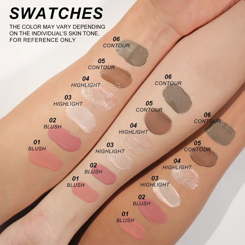 Multifunctional Liquid Blush & Highlight Stick β Silky All-in-One Face Contour, Eye Shadow & Blush | Waterproof & Long-Lasting