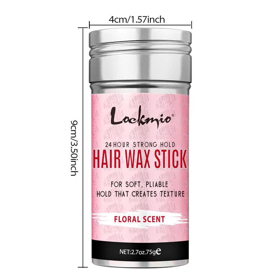 ✨ LOCKMIO Professional Styling Wax Stick – Instantly Smooth Flyaways, Slay Edges & Control Frizz | Flawless Finish for Natural Hair & Wigs