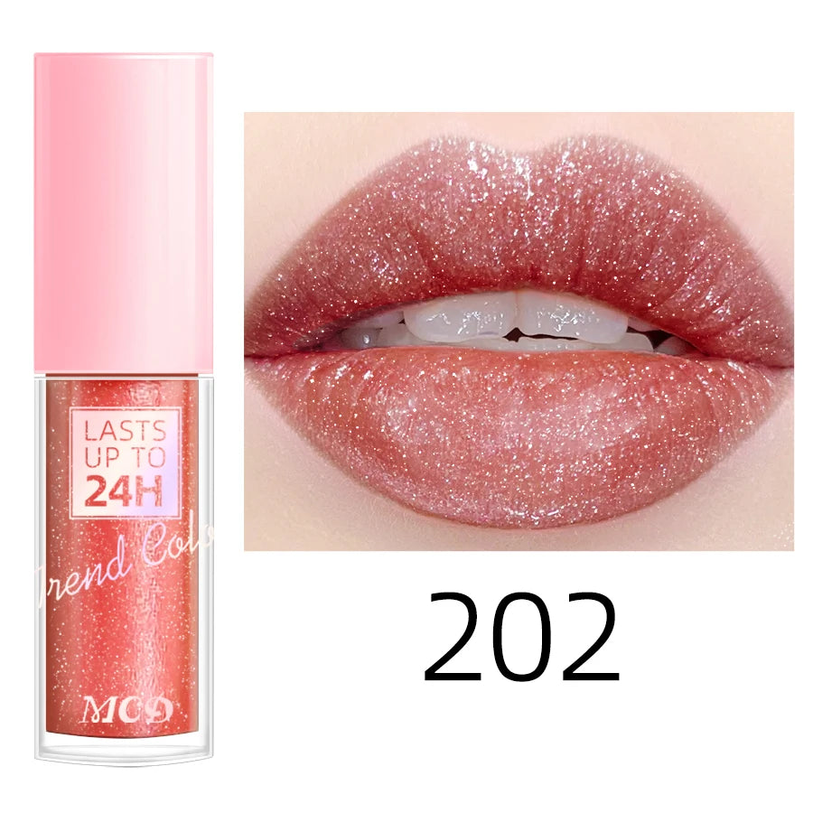 ✨ 18 Colors Glitter Lip Glaze — Shine Bright & Stay Hydrated All Day! 💄💧