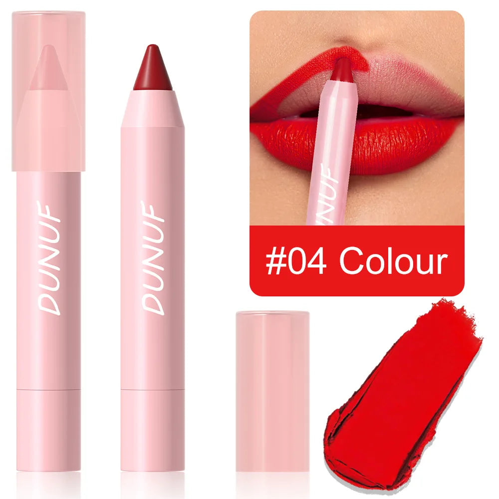 π DUNUF 18-Color Lipstick Pencil β Define. Enhance. Seduce. π