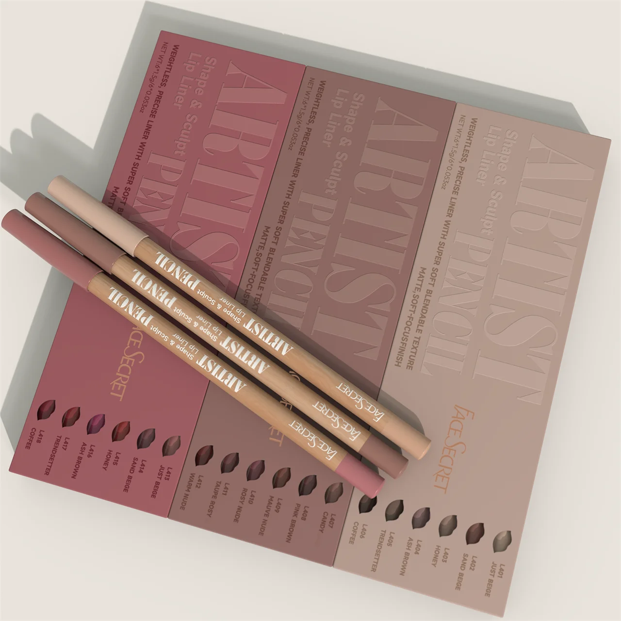 Face Secret Artist Shape Sculpt Lip Liner Pencil – The Power to Sculpt, Define, and Seduce in One Stroke
