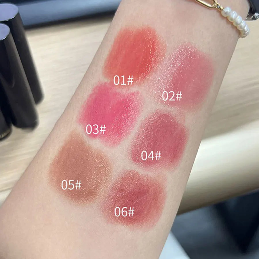 Lipstick Red Brown Waterproof Moisturizing Mirror Lipstick – Your Ultimate Natural, Long-Lasting Glow 💄✨