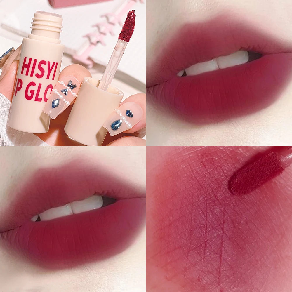 6 Colors Matte Velvet Lip Glaze β Unleash Your Bold, All-Day Flawless Look! πβ¨