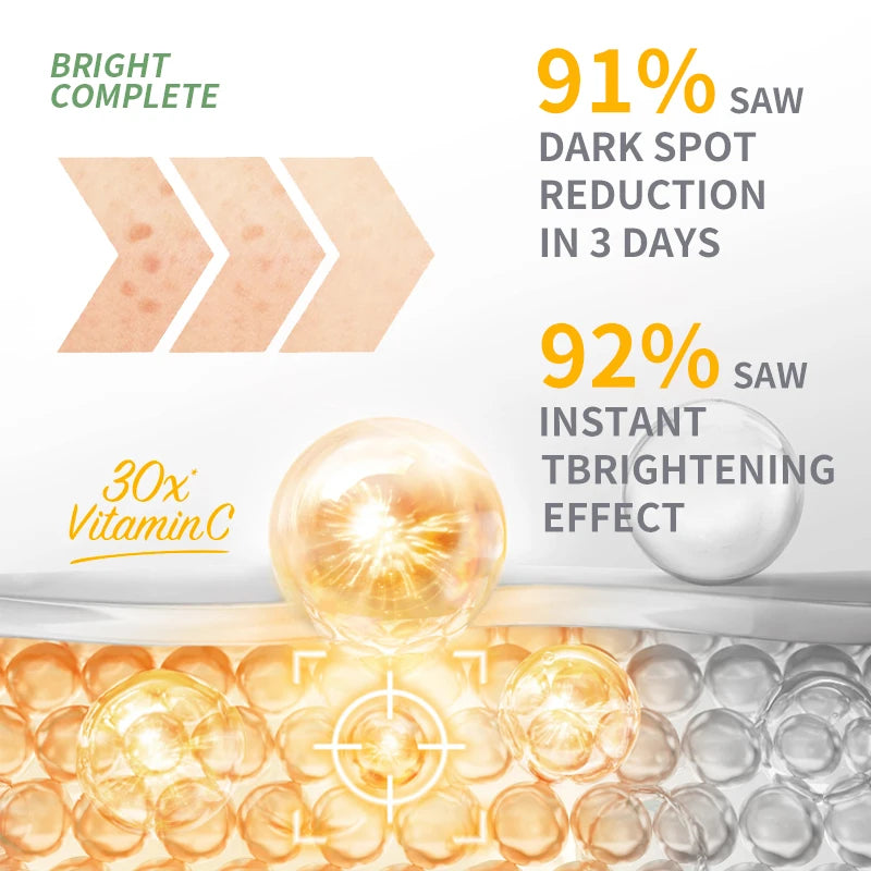 ✨ Garnier 30X Vitamin C + Niacinamide Serum – Instantly Brighten, Fade Acne Marks & Unleash Radiant, Even-Toned Skin | 30ml Glow Booster