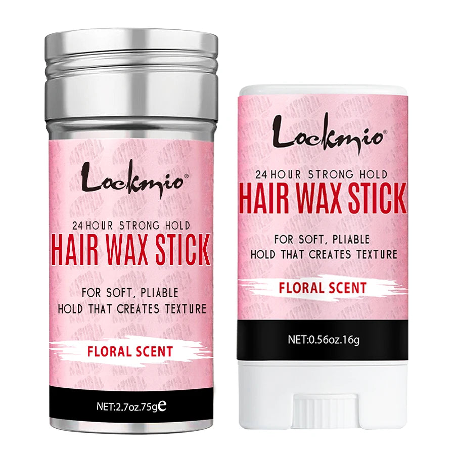 ✨ LOCKMIO Professional Styling Wax Stick – Instantly Smooth Flyaways, Slay Edges & Control Frizz | Flawless Finish for Natural Hair & Wigs