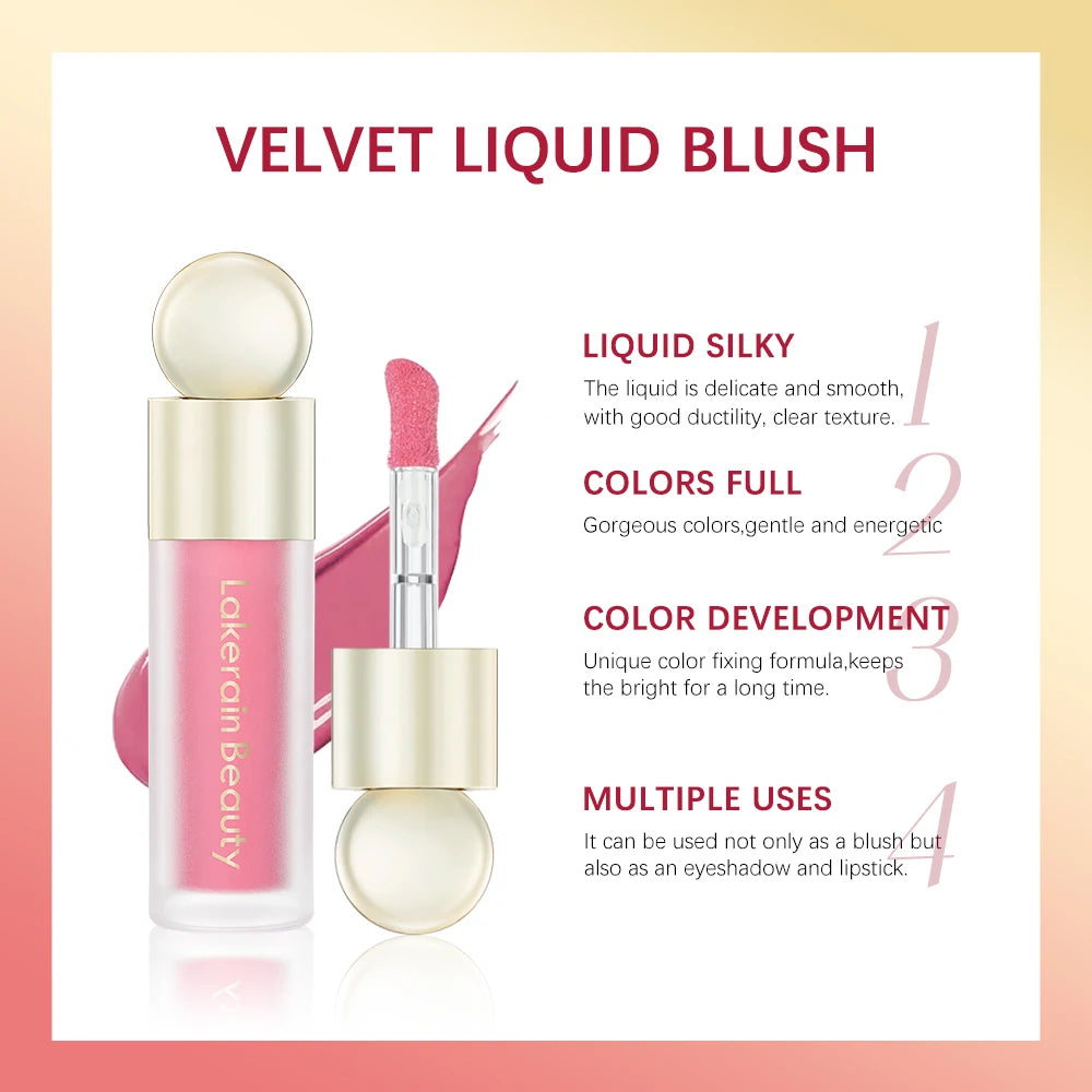 Blush Liquid Blusher Real Makeup Matte Palette Liquid Cream Stick Pink Face Rare Makeup Beauty