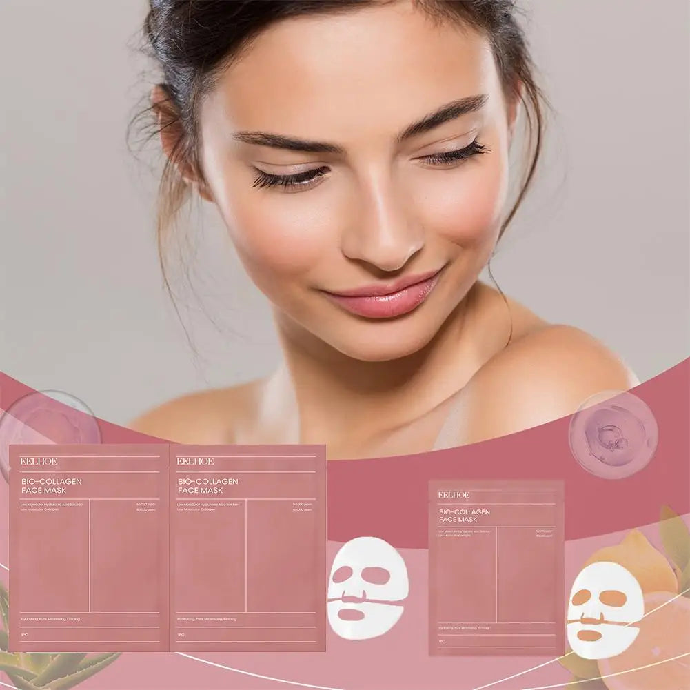1/5/10X Collagen Miracle Masks – Shrink Pores, Hydrate Deeply, Wake Up Glowing!
