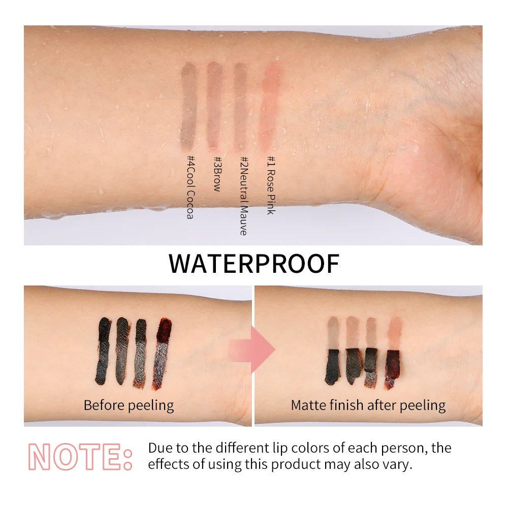 4PCS Peel-Off Tattoo Lip Liner Set β Your Lips, Locked in All Day π