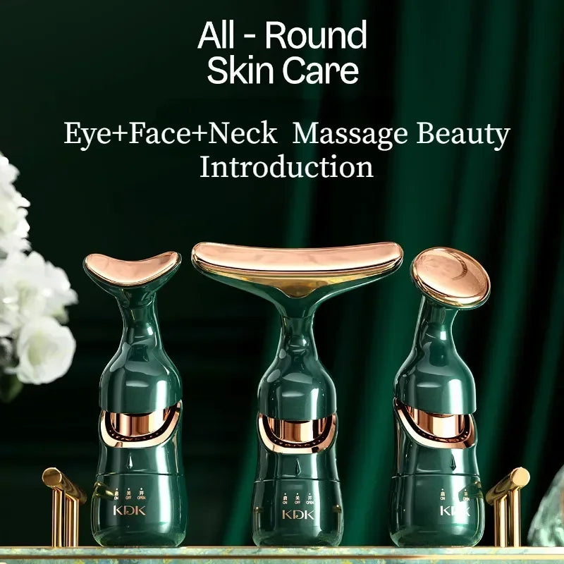 ✨ 3-in-1 Face & Neck Sculpting Massager – Lift, Tighten, Rejuvenate Your Skin in Minutes a Day!
