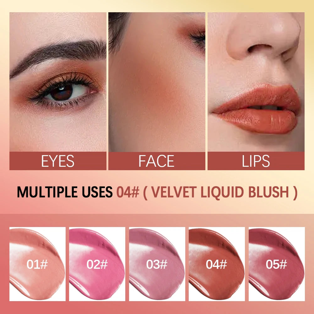 Blush Liquid Blusher Real Makeup Matte Palette Liquid Cream Stick Pink Face Rare Makeup Beauty
