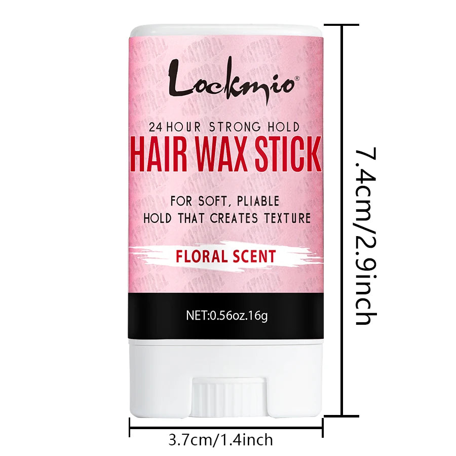 ✨ LOCKMIO Professional Styling Wax Stick – Instantly Smooth Flyaways, Slay Edges & Control Frizz | Flawless Finish for Natural Hair & Wigs