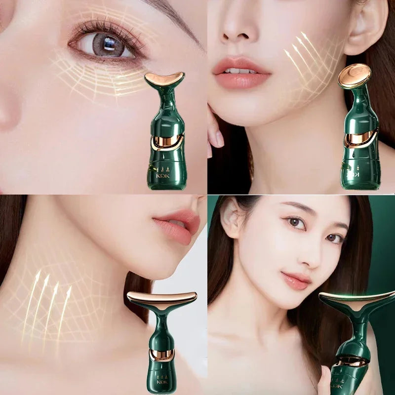 ✨ 3-in-1 Face & Neck Sculpting Massager – Lift, Tighten, Rejuvenate Your Skin in Minutes a Day!