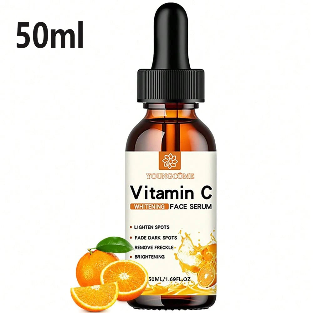 Radiance Reborn: Vitamin C Facial Essence with Hyaluronic Acid – Fade Dark Spots, Repair Damage, and Reveal Luminous, Youthful Skin (30ml)