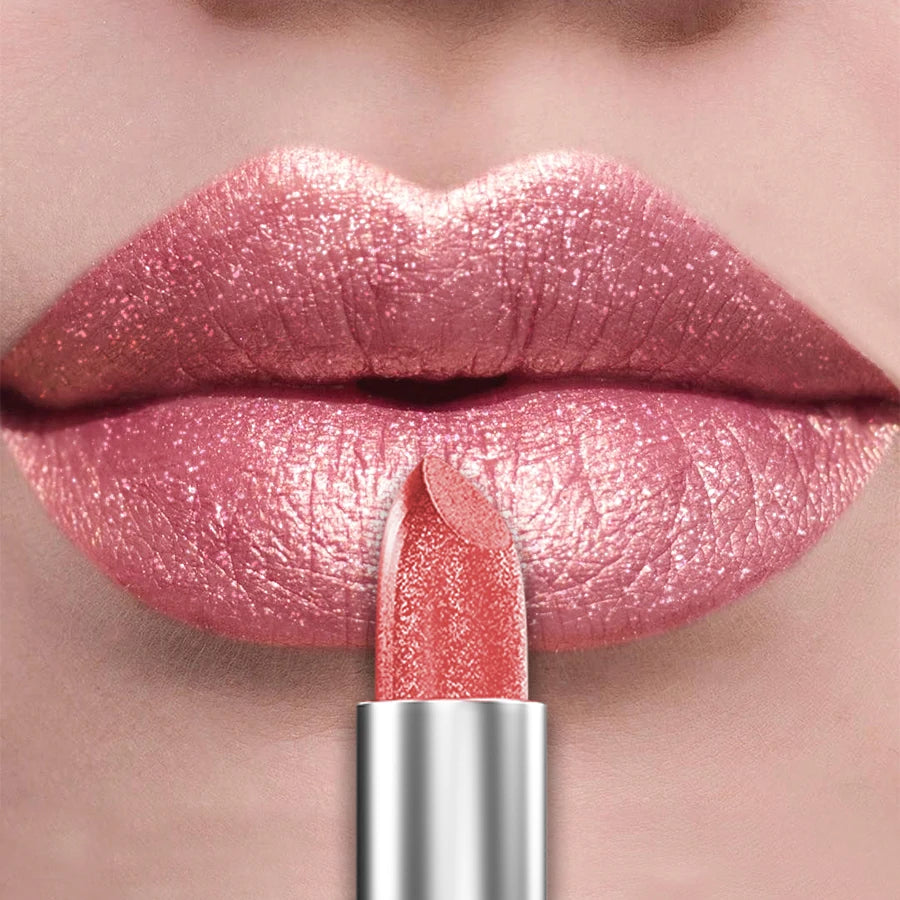 KAFURUX 21 Colors Bold & Intense Glitter Metallic Lipstick