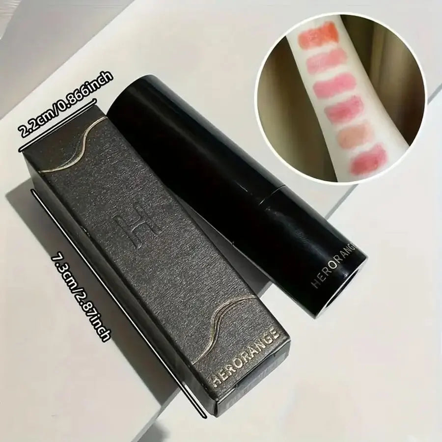 Lipstick Red Brown Waterproof Moisturizing Mirror Lipstick – Your Ultimate Natural, Long-Lasting Glow 💄✨