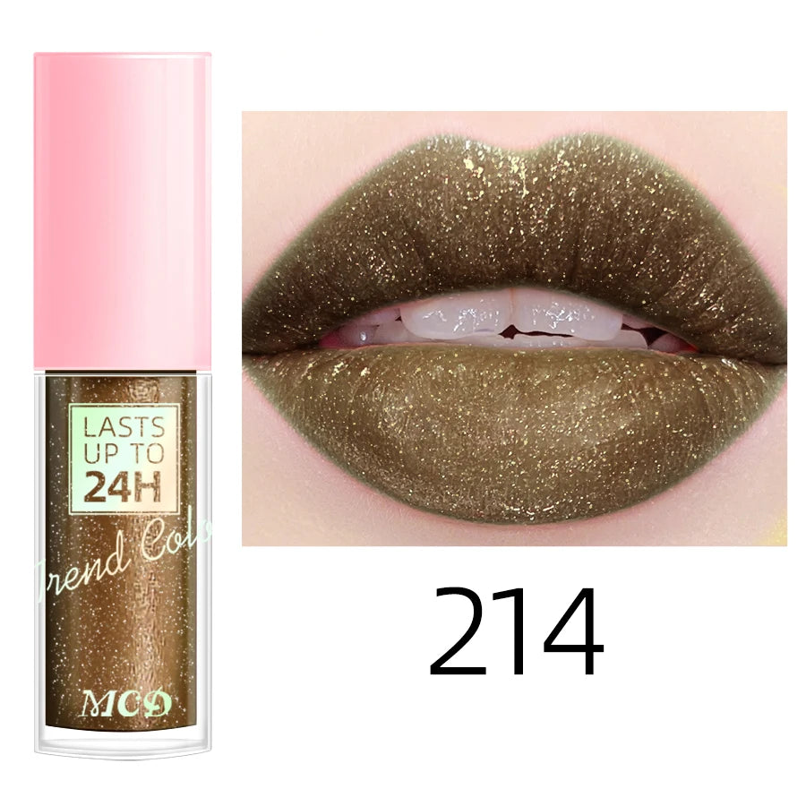 ✨ 18 Colors Glitter Lip Glaze — Shine Bright & Stay Hydrated All Day! 💄💧