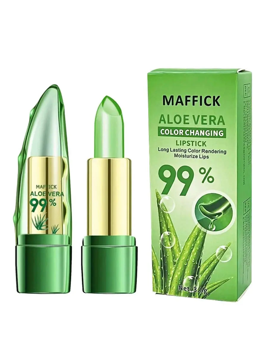 💚 MAFFICK Aloe Vera Lipstick – Nature’s Kiss for Your Lips 💋