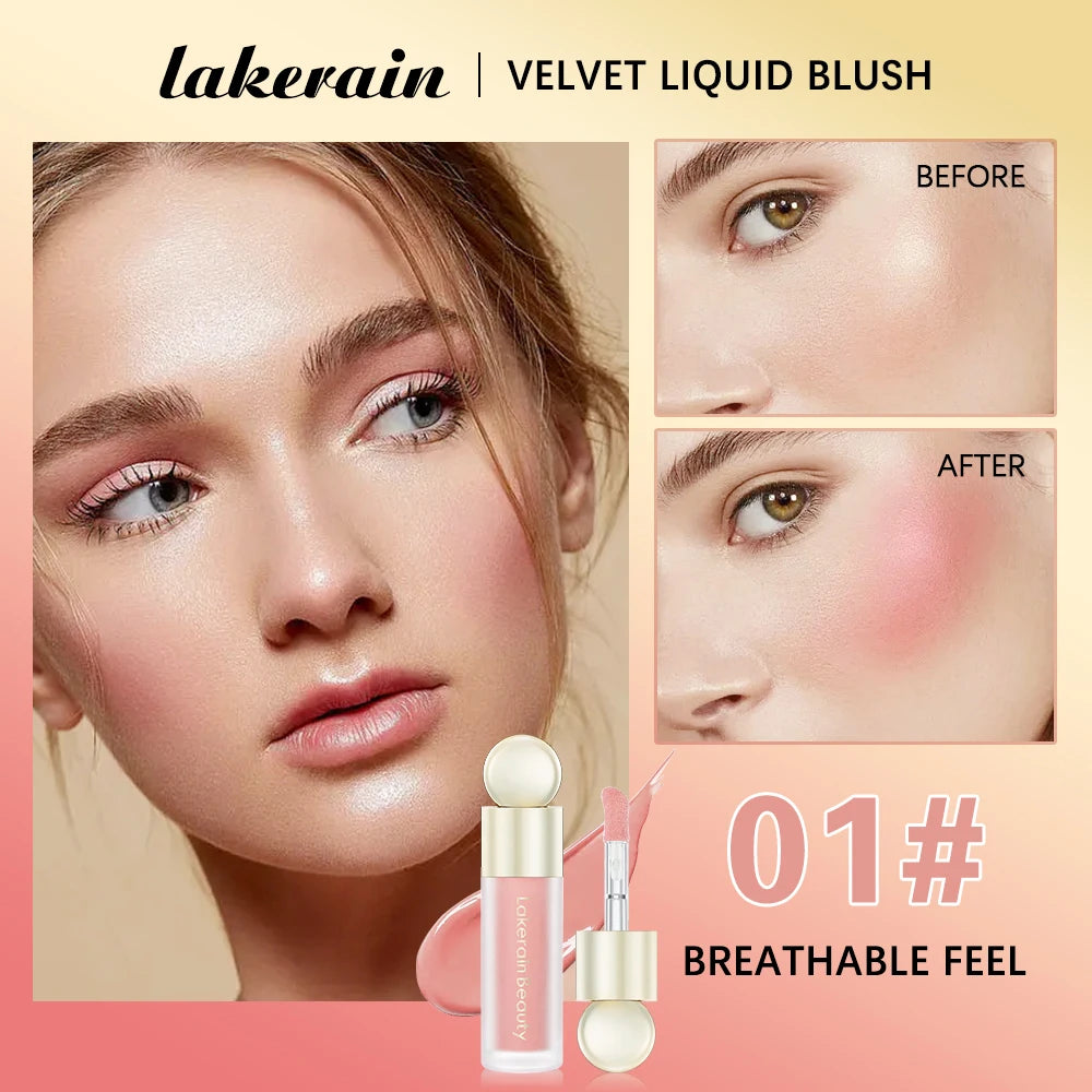 Blush Liquid Blusher Real Makeup Matte Palette Liquid Cream Stick Pink Face Rare Makeup Beauty