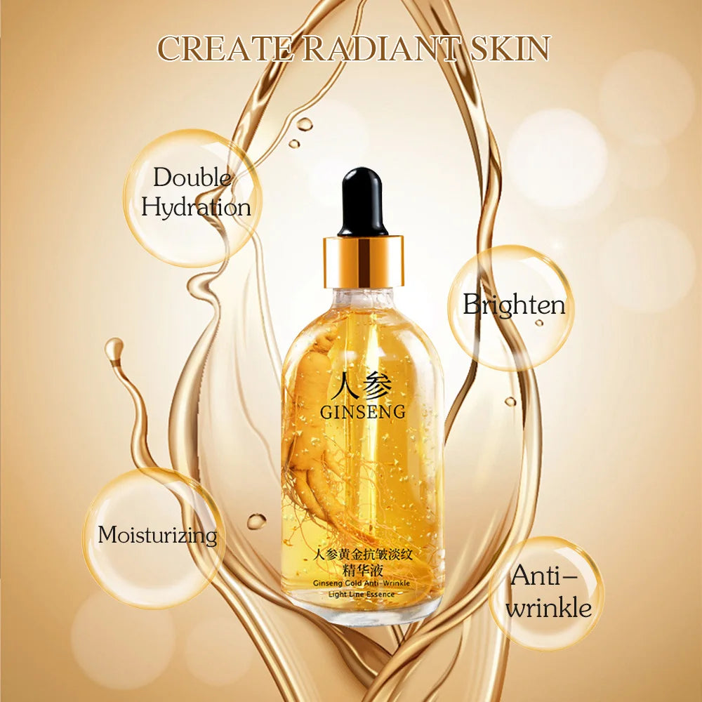 💫 24K Gold Collagen Face Serum – Hyaluronic Acid + Niacinamide | Lifting, Firming, Whitening & Anti-Aging Elixir | 100ml