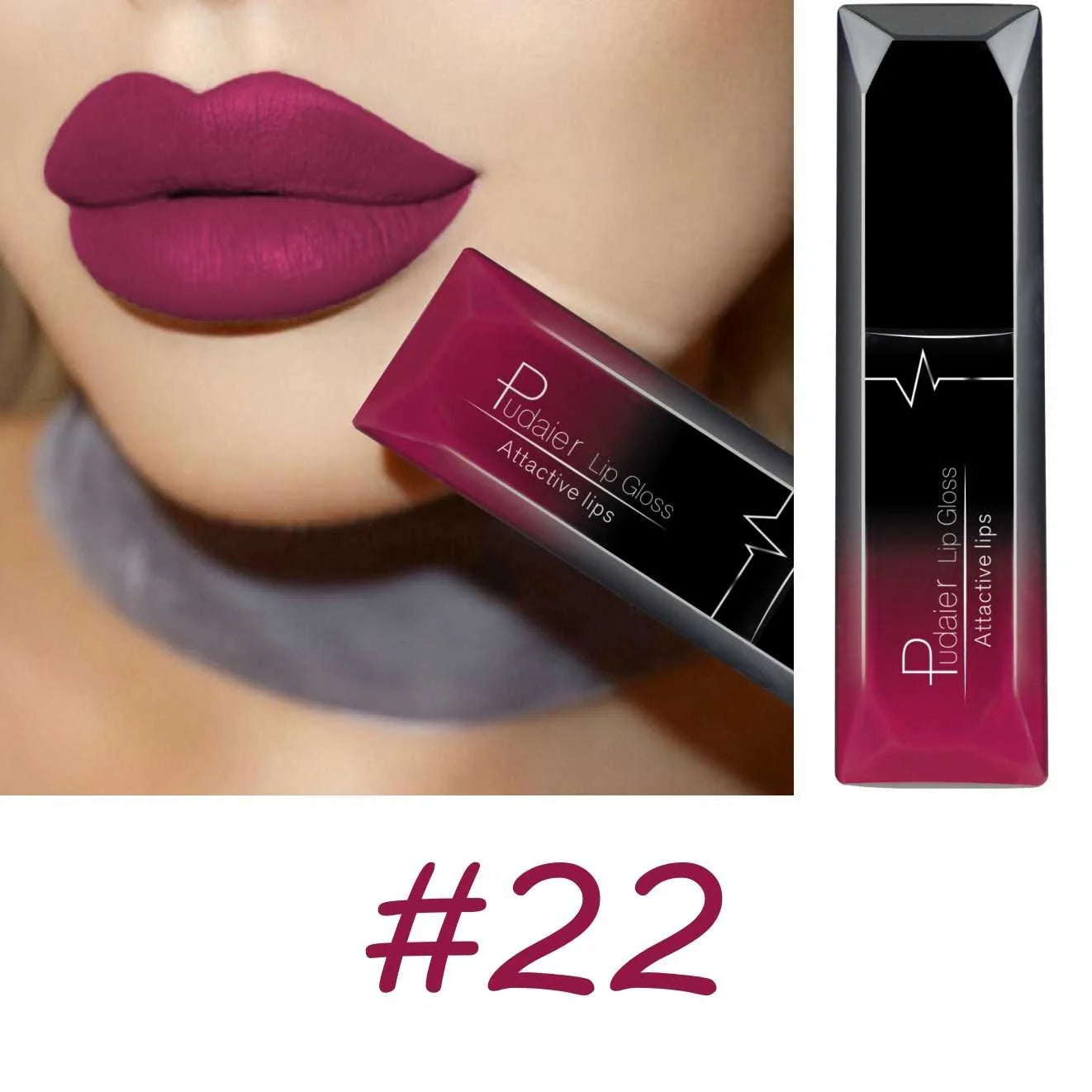 π Best Lip Makeup 17 Color Sexy Matte Long-Lasting Lipgloss Liquid Lipstick Lip Cream β Unleash Your Boldest, Most Irresistible Lips! π