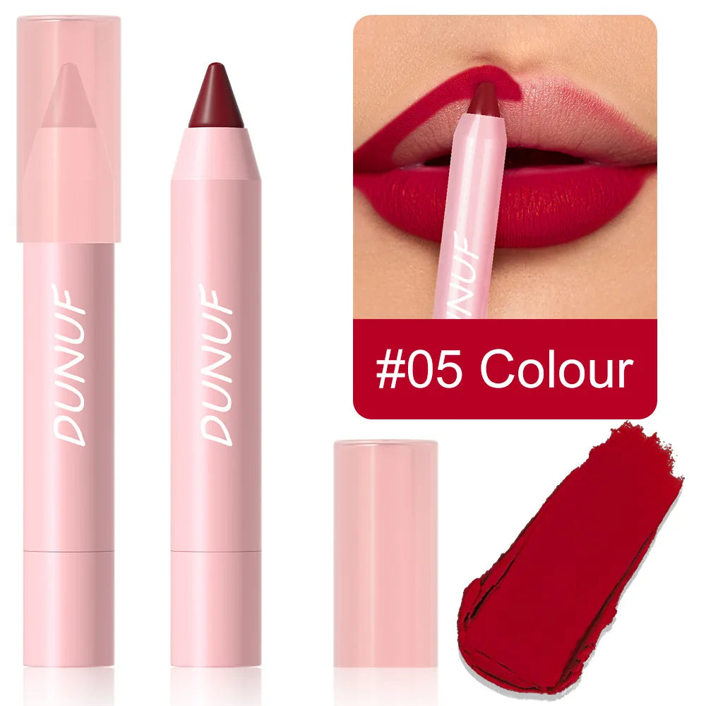 π DUNUF 18-Color Lipstick Pencil β Define. Enhance. Seduce. π