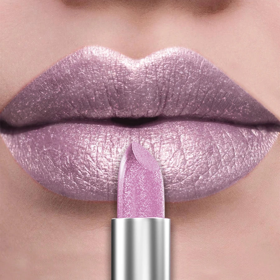 KAFURUX 21 Colors Bold & Intense Glitter Metallic Lipstick
