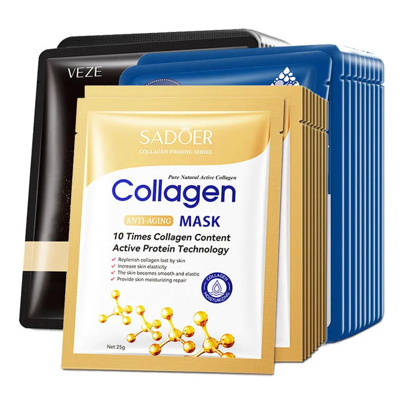 Your 20-Day Glow-Up: Korean Snail Collagen Face Masks That Transform Skin Fast