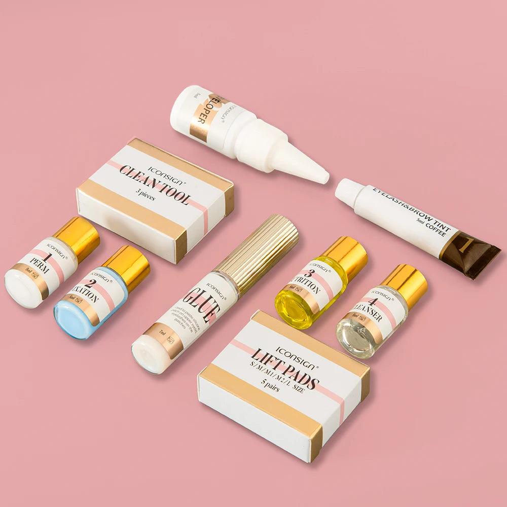 β¨ ICONSIGN Lash Lift & Tint Kit β Salon-Quality Glam at Home πββοΈπ
