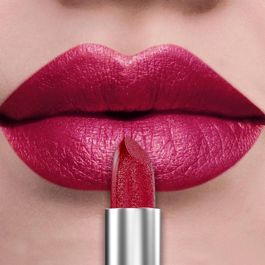 KAFURUX 21 Colors Bold & Intense Glitter Metallic Lipstick