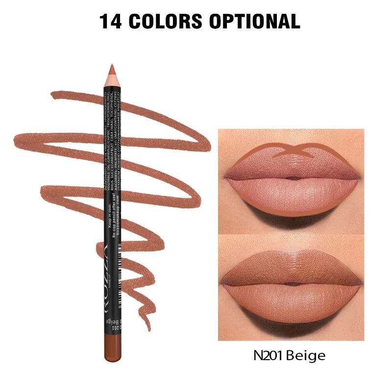 14-Color Nude Matte Lipstick Pencil β One Pencil. Infinite Looks.