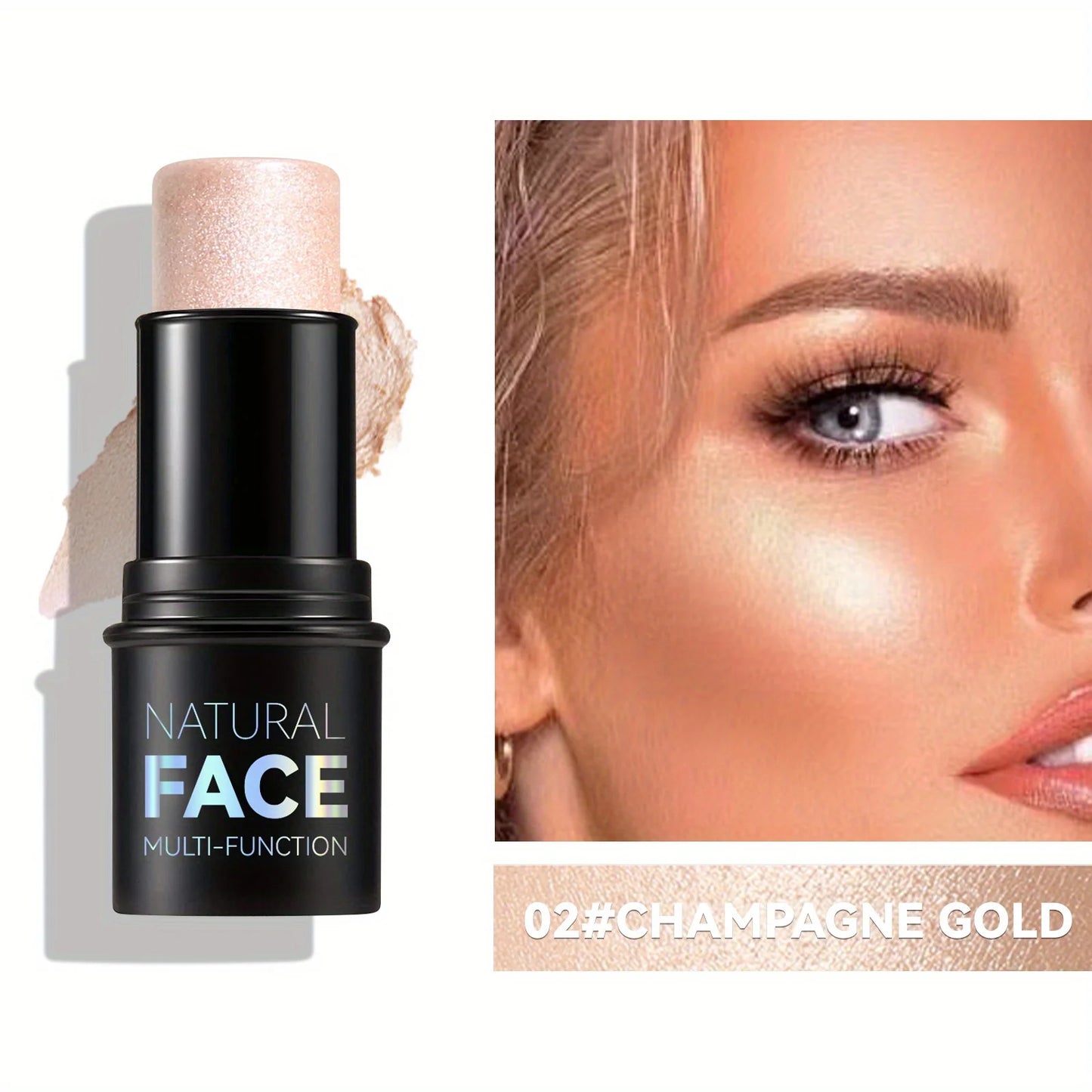 Cream Contour Stick – Multi-Shade Sculpting Pen with Highlighter, Bronzer & Blush | Long-Lasting, Water-Resistant, Non-Greasy Formula
