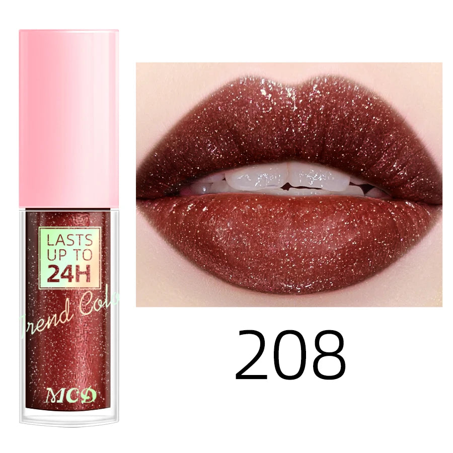 ✨ 18 Colors Glitter Lip Glaze — Shine Bright & Stay Hydrated All Day! 💄💧