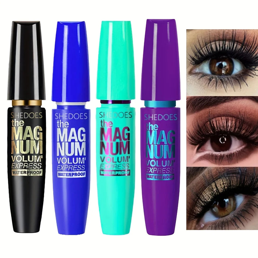 Instant Lash Lift: 4D Black Mascara for Thick, Long, Curled Lashes That Command Attention