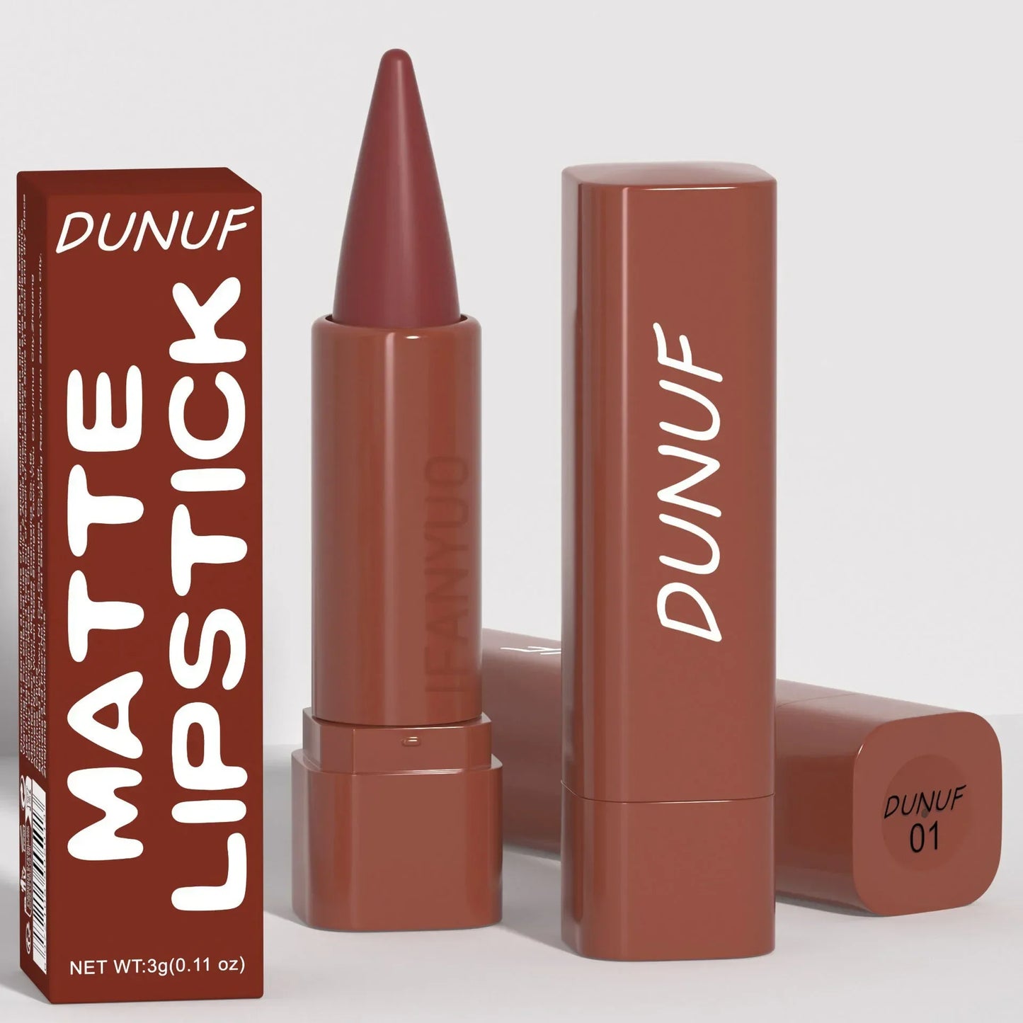 Tapered Gradient Lip Liner Matte Black Brown Velvet Lipstick Waterproof Non-Sticky Contouring Tint Lipliner Crayon Lip Makeup