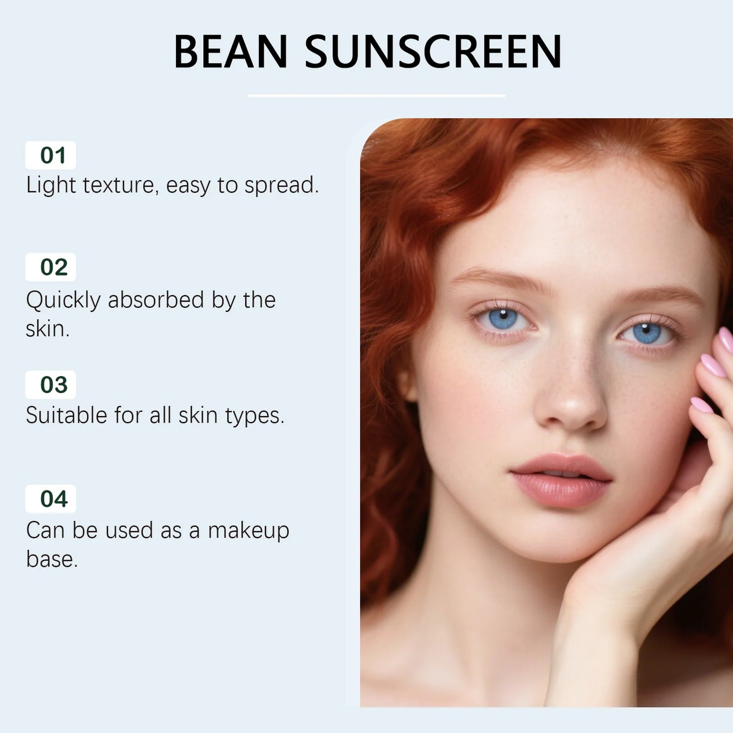 [Top Selling] mixsoon Bean Sunscreen 1.69 fl.oz / 50ml — Airy Watery Texture, No White Cast, Daily Korean Face Sunscreen