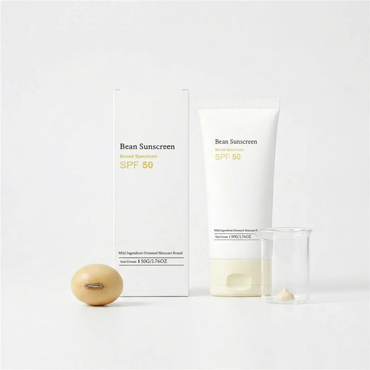 [Top Selling] mixsoon Bean Sunscreen 1.69 fl.oz / 50ml — Airy Watery Texture, No White Cast, Daily Korean Face Sunscreen