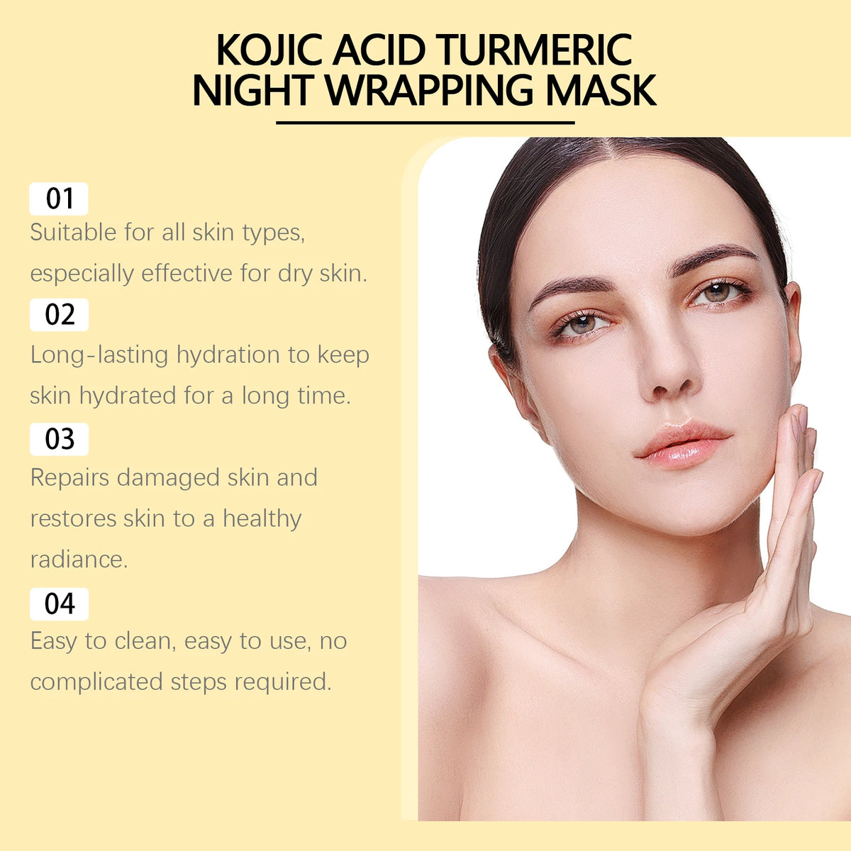 Kojic Turmeric Peel-Off Mask