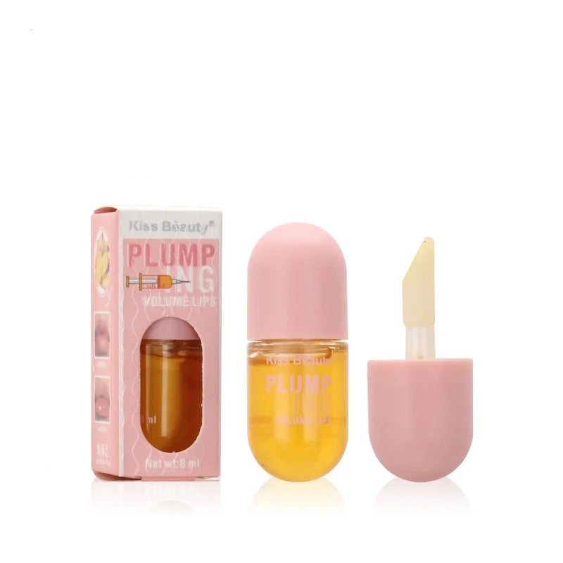 💋 Lip Plumper Oil – Instantly Plumps Lips, Boosts Elasticity & Long-Lasting Moisture 💧 Glossy Lip Care Serum 💄