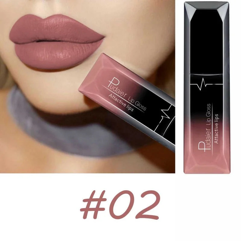 💄 Best Lip Makeup 17 Color Sexy Matte Long-Lasting Lipgloss Liquid Lipstick Lip Cream – Unleash Your Boldest, Most Irresistible Lips! 💋