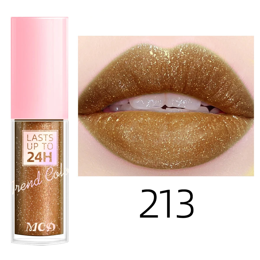 ✨ 18 Colors Glitter Lip Glaze — Shine Bright & Stay Hydrated All Day! 💄💧