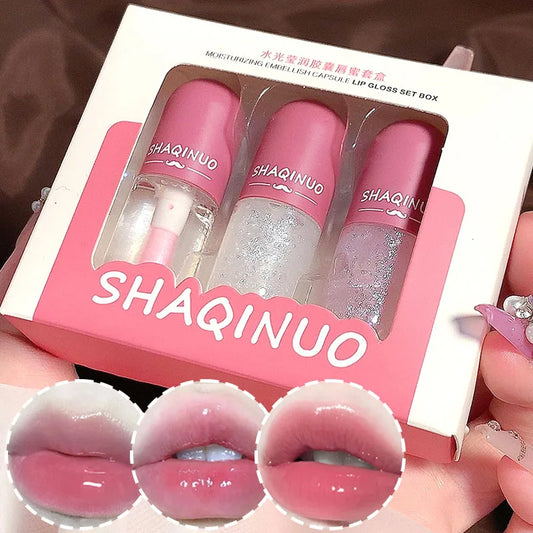 💧 Shuiguang Capsule Lip Honey – Glassy Glow. Liquid Luxury. ✨