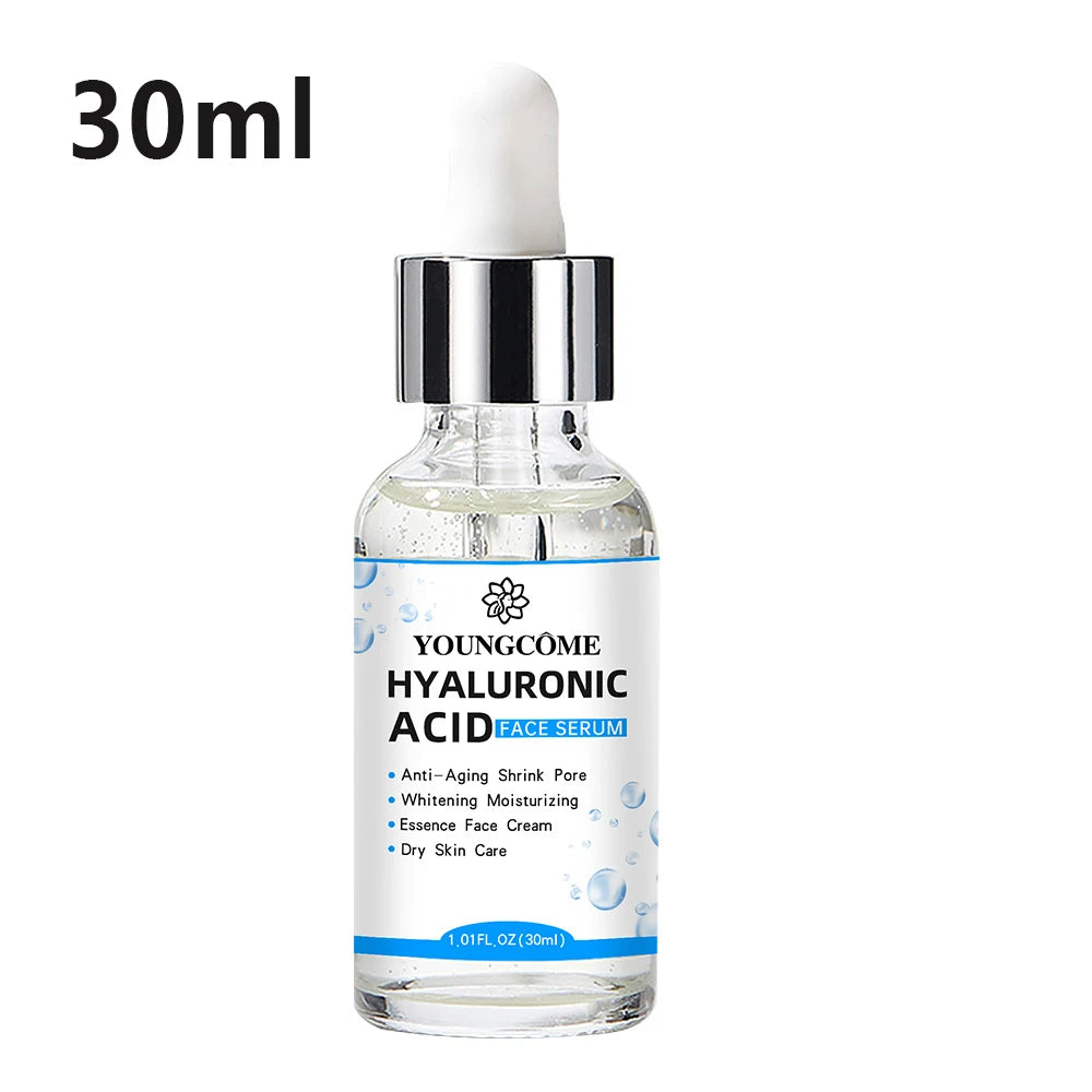 💧 Hyaluronic Acid Facial Essence – Deep Moisturizing Korean Skin Care Serum for Radiant, Hydrated Skin | Enriched with Vitamin C & Plant Extracts | 30ml / 50ml