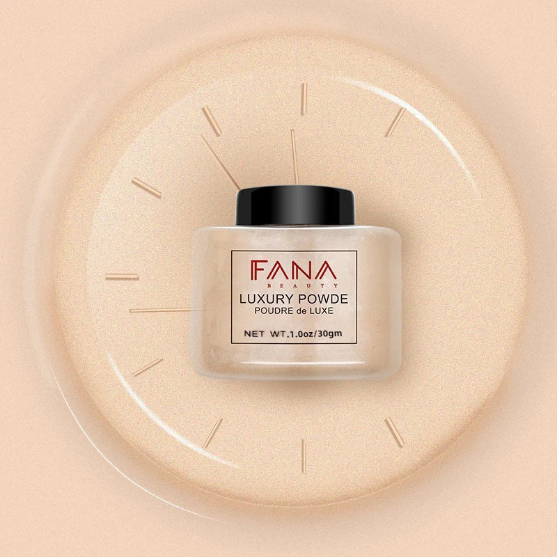 ✨ 4-Color Luxury Loose Banana Powder – Flawless Oil-Control Setting Powder for Radiant, Photo-Ready Skin