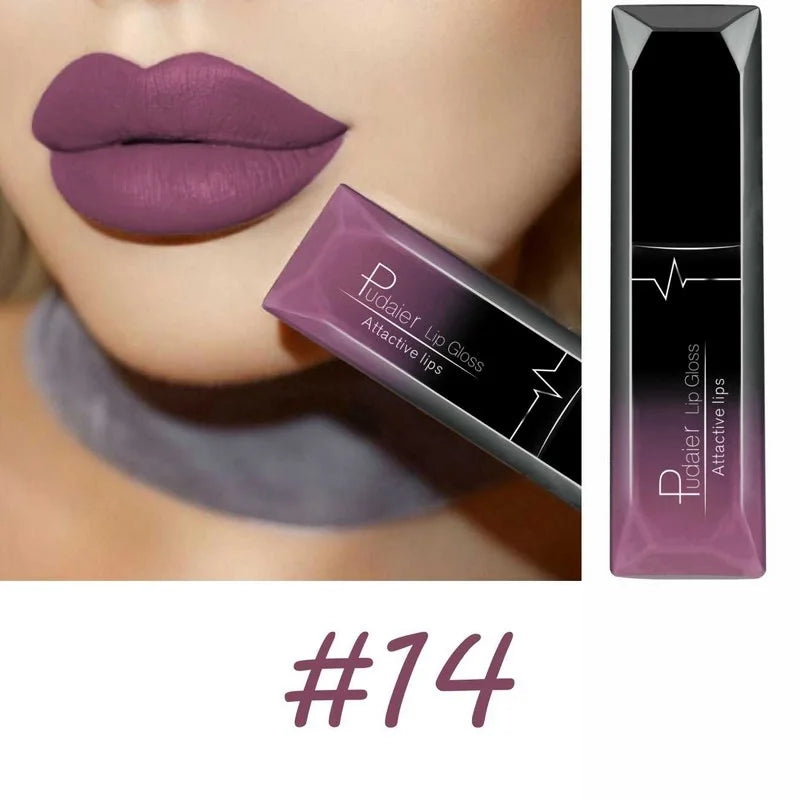 💄 Best Lip Makeup 17 Color Sexy Matte Long-Lasting Lipgloss Liquid Lipstick Lip Cream – Unleash Your Boldest, Most Irresistible Lips! 💋