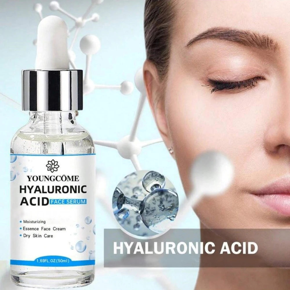 🌿 Pore-Tightening Hydrating Essence – Hyaluronic Acid Gel Serum for Dry Skin | Deep Moisture + Smooth Complexion | 1 Unit