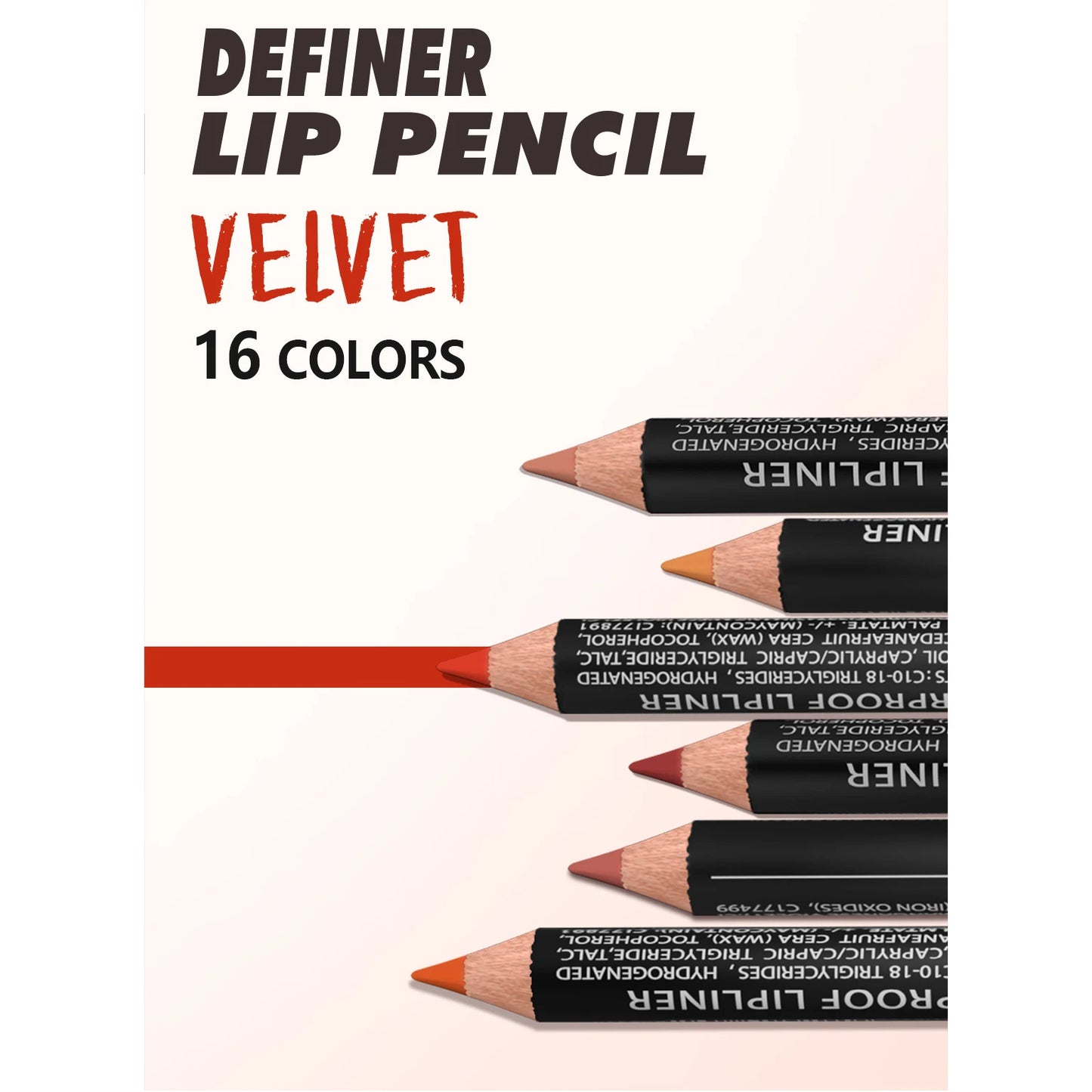 14-Color Nude Matte Lipstick Pencil – One Pencil. Infinite Looks.
