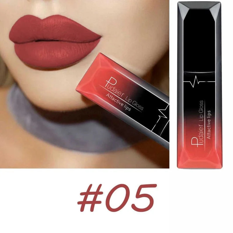 💄 Best Lip Makeup 17 Color Sexy Matte Long-Lasting Lipgloss Liquid Lipstick Lip Cream – Unleash Your Boldest, Most Irresistible Lips! 💋